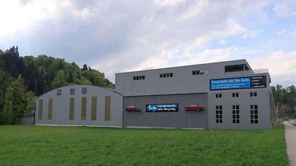 Aufstockung / Erweiterung Lagerhalle Autoverwertung Lustenberger