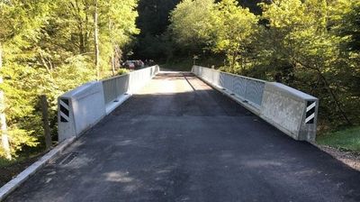 Sanierung Brücke Weiherhüsli- Säumettlen, Romoos